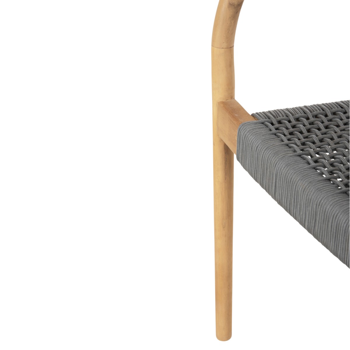 ΠΟΛΥΘΡΟΝΑ OSLO HM9636.08 ΞΥΛΟ TEAK ΦΥΣΙΚΟ & ΣΧΟΙΝΙ--B’ΔΙΑΛΟΓΗΣ 55x54x80Yεκ.