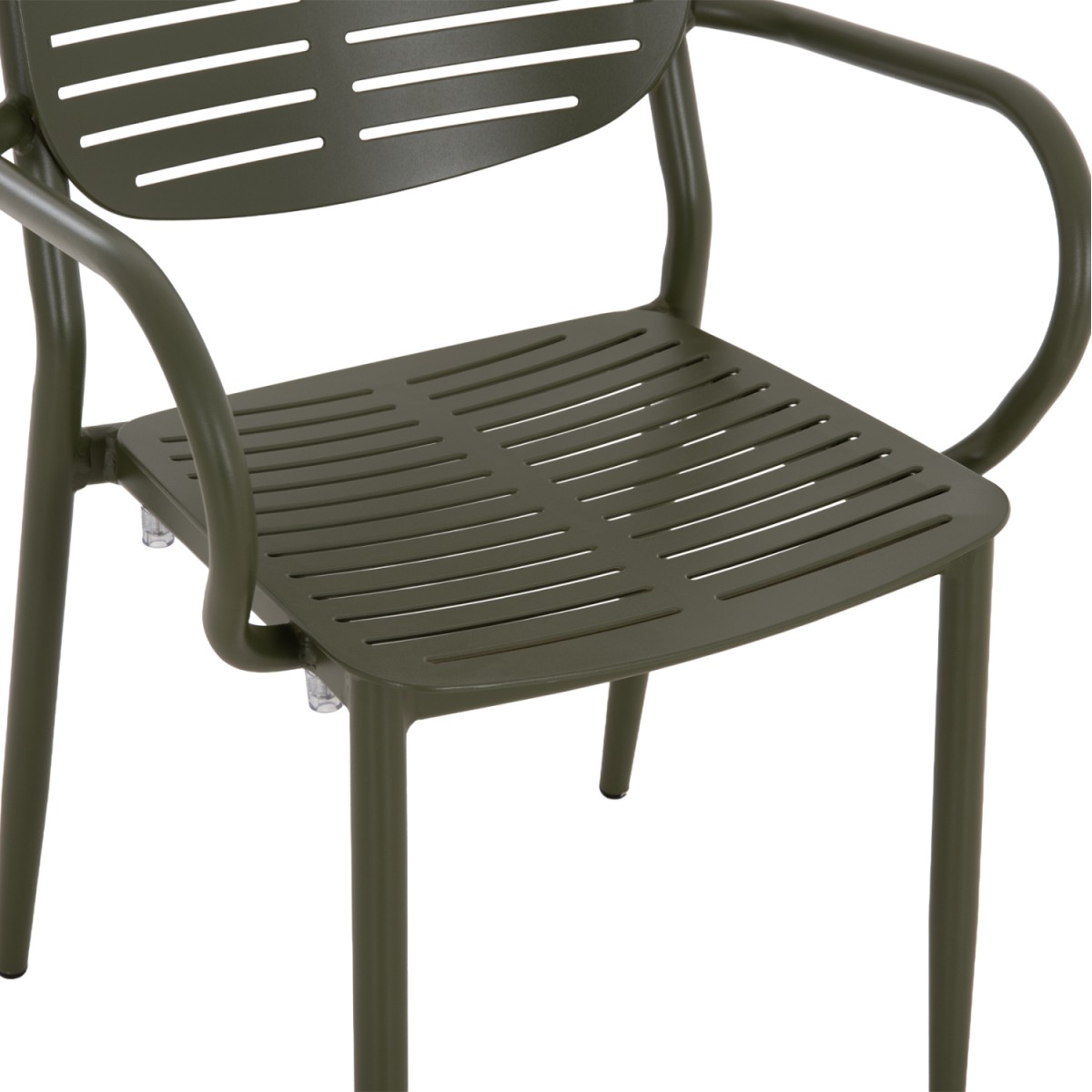 ΠΟΛΥΘΡΟΝΑ ΤΡΑΠΕΖΑΡΙΑΣ HILLIARD HM6644.07 ΑΛΟΥΜΙΝΙΟ ΣΕ OLIVE GREEN 58x52x78Υεκ