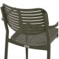 ΠΟΛΥΘΡΟΝΑ ΤΡΑΠΕΖΑΡΙΑΣ HILLIARD HM6644.07 ΑΛΟΥΜΙΝΙΟ ΣΕ OLIVE GREEN 58x52x78Υεκ