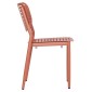 ΚΑΡΕΚΛΑ ΤΡΑΠΕΖΑΡΙΑΣ HILLIARD HM6645.08 ΑΛΟΥΜΙΝΙΟ ΣΕ TERRACOTTA 46x54x78Υεκ