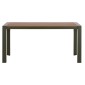 ΤΡΑΠΕΖΙ ΕΞΩΤ.ΧΩΡΟΥ GOYA HM6059.07 ΑΛΟΥΜΙΝΙΟ ΣE OLIVE GREEN & POLYWOOD 160X80Χ75Υεκ.