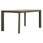 ΤΡΑΠΕΖΙ ΕΞΩΤ.ΧΩΡΟΥ GOYA HM6059.07 ΑΛΟΥΜΙΝΙΟ ΣE OLIVE GREEN & POLYWOOD 160X80Χ75Υεκ.