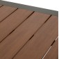 ΤΡΑΠΕΖΙ ΕΞΩΤ.ΧΩΡΟΥ GOYA HM6059.07 ΑΛΟΥΜΙΝΙΟ ΣE OLIVE GREEN & POLYWOOD 160X80Χ75Υεκ.