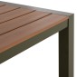 ΤΡΑΠΕΖΙ ΕΞΩΤ.ΧΩΡΟΥ GOYA HM6059.07 ΑΛΟΥΜΙΝΙΟ ΣE OLIVE GREEN & POLYWOOD 160X80Χ75Υεκ.