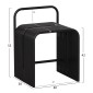 ΣΚΑΜΠΟ ΣΕΙΡΑ INTREPID HM6326.01 ΑΛΟΥΜΙΝΙΟ ΣΕ ΜΑΥΡΟ 40x38x55Υεκ.