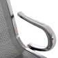 ΚΑΘΙΣΜΑ ΑΝΑΜΟΝΗΣ Τ.ΑΕΡΟΔΡΟΜΙΟΥ 4ΘΕΣΙΟ AVIATOR HM18401 ΜΕΤΑΛΛΟ MESH ΓΚΡΙ 223x55x76Υ