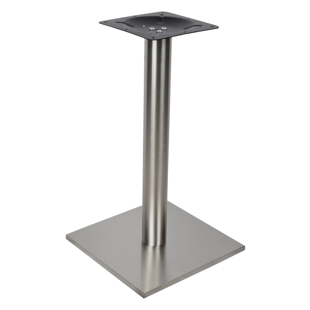ΒΑΣΗ ΤΡΑΠΕΖΙΟΥ INOX HM421 ΜΕ ΡΕΓΟΥΛΑΤΟΡΟΥΣ 40x40x72Y εκ.