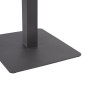 ΒΑΣΗ ΜΕΤΑΛΛΙΚΗ ΓΚΡΙ 40X40X72Υεκ. HM414.20