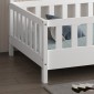 ΚΡΕΒΑΤΙ ΠΑΙΔΙΚΟ HOUSER HM740.03 τ.MONTESSORI ΞΥΛΟ ΠΕΥΚΟ ΛΕΥΚΟ--ΓΙΑ 190x90εκ
