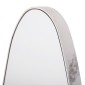ΚΑΘΡΕΠΤΗΣ ΤΟΙΧΟΥ CRITHER HM4486.05 ΜΕ ΠΛΑΙΣΙΟ MDF ΣΕ WHITE MARBLE ΧΡΩΜΑ 49x140Υεκ.