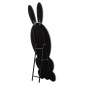 ΠΑΙΔΙΚΟΣ ΚΑΘΡΕΦΤΗΣ ΔΑΠΕΔΟΥ BUNNY HM4489.02 MDF ΡΟΖ & ΜΠΛΕ-ΜΑΥΡΟ STAND 80x162Υεκ.