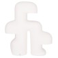 ΕΠΙΤΡΑΠΕΖΙΟ ΦΩΤΙΣΤΙΚΟ ELBAR HM4698.02 FIBER CEMENT ΣΕ ΛΕΥΚΟ--[Ε14]--44x12x50Υεκ