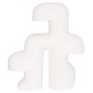ΕΠΙΤΡΑΠΕΖΙΟ ΦΩΤΙΣΤΙΚΟ ELBAR HM4698.02 FIBER CEMENT ΣΕ ΛΕΥΚΟ--[Ε14]--44x12x50Υεκ