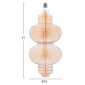 ΛΑΜΠΤΗΡΑΣ LED FILAMENT 8W E27 3000K GOLD COLOR DIMMABLE HM4053.02