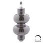 ΛΑΜΠΤΗΡΑΣ LED FILAMENT 8W E27 3000K SMOKE COLOR DIMMABLE  HM4053.03
