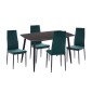 ΣΕΤ ΤΡΑΠΕΖΑΡΙΑΣ 5ΤΜΧ RAVEN HM21265.02 ΚΕΡΑΜΙΚΟ TOP ΜΑΥΡΟ ΜΑΡΜΑΡΟ--ΒΕΛΟΥΔΟ ΚΥΠΑΡΙΣΣΙ