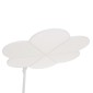 ΟΜΠΡΕΛΑ ΜΕ ΒΑΣΗ ΣΕΙΡΑ CANNOPY (flower) HM21286.02 ΑΛΟΥΜΙΝΙΟ-ΓΡΑΝΙΤΗΣ-ΛΕΥΚΟ 2,38x2,2μ