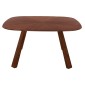 ΣΕΤ ΤΡΑΠΕΖΑΡΙΑΣ 5ΤΜΧ NEKKER HM21340.01 ΤΡΑΠΕΖΙ ΑΠΟ MDF--ΚΑΡΕΚΛΕΣ ΑΠΟ RUBBERWOOD