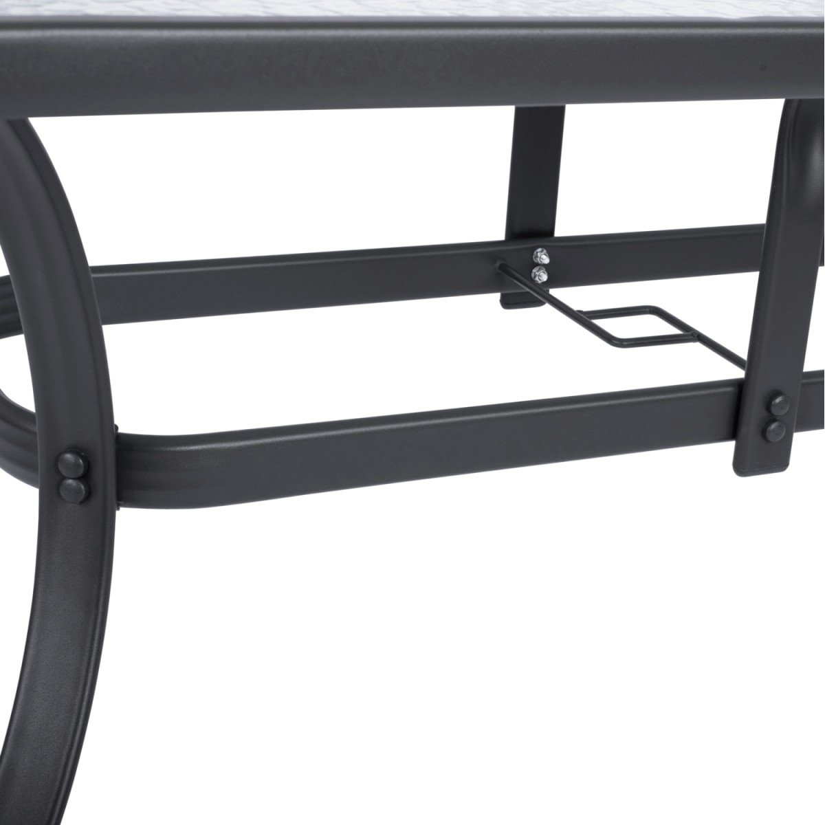 ΣΕΤ ΤΡΑΠΕΖΑΡΙΑΣ 5ΤΜΧ BECK HM10729.01 ΚΑΡΕΚΛΕΣ ΜΕΤΑΛΛΙΚΕΣ & ΤΡΑΠΕΖΙ 140x80εκ ΓΚΡΙ