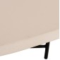 ΣΕΤ 2 ΤΡΑΠΕΖΑΚΙΑ ΣΑΛΟΝΙΟΥ IFFANS HM10733.02 FIBER CEMENT ΜΠΕΖ-ΠΟΔΙΑ ΜΕΤΑΛΛΙΚΑ