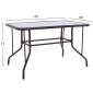 ΣΕΤ ΤΡΑΠΕΖΑΡΙΑΣ 5ΤΜΧ ADAM HM10897.02 ΤΡΑΠΕΖΙ 110x60εκ & 4 ΠΟΛΥΘΡΟΝΕΣ--ΚΑΦΕ
