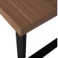 ΣΕΤ ΤΡΑΠΕΖΑΡΙΑΣ 7ΤΜΧ ASTORIA HM10933.02 MDF TOP--ΥΦΑΣΜΑ ΜΠΕΖ/ΚΑΦΕ & ΜΕΤΑΛΛΟ ΜΑΥΡΟ