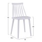 ΣΕΤ ΤΡΑΠΕΖΑΡΙΑΣ 5ΤΜΧ OFIRA HM10634 MDF TOP ΣΕ SONAMA--ΛΕΥΚΕΣ ΚΑΡΕΚΛΕΣ