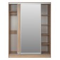 ΣΕΤ ΚΡΕΒΑΤΟΚΑΜΑΡΑΣ 6ΤΜΧ ADLER HM11759 ΜΕΛΑΜΙΝΗ SONAMA OAK-ΓΙΑ ΣΤΡΩΜΑ 160x200εκ