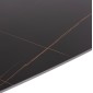 ΣΕΤ ΤΡΑΠΕΖΑΡΙΑΣ 5ΤΜΧ RAVEN HM21067.02 ΚΕΡΑΜΙΚΟ TOP ΜΑΥΡΟ ΜΑΡΜΑΡΟ--ΜΕΤΑΛΛΟ