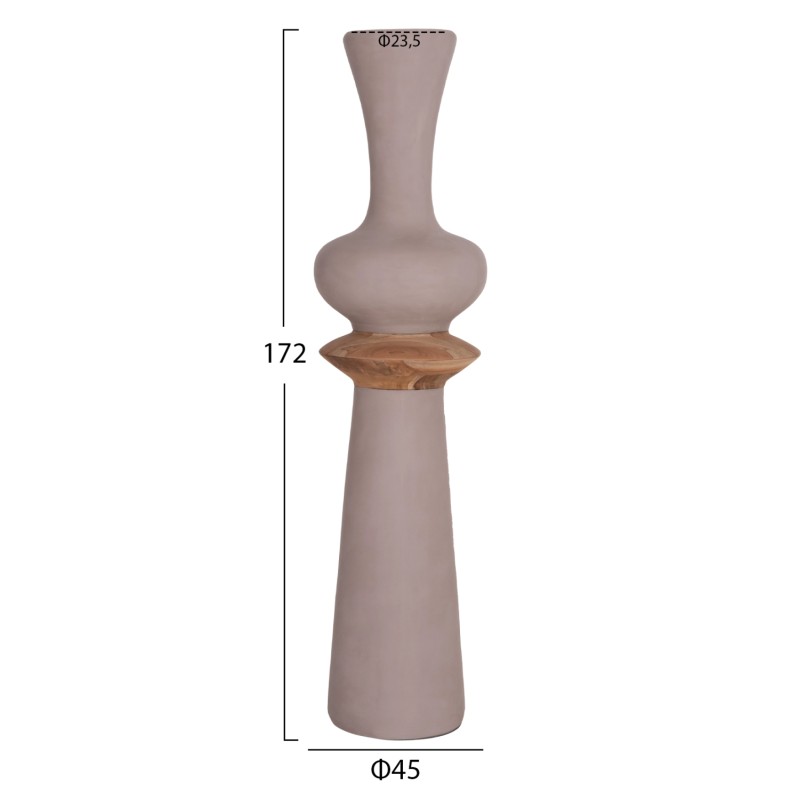 ΣΕΤ 3ΤΜΧ ΔΙΑΚΟΣΜΗΤΙΚΑ ΒΑΖΑ ΔΑΠΕΔΟΥ NEBULA HM21139.03 FIBER CEMENT-ΞΥΛΟ ΤΕΑΚ