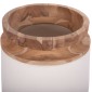 ΔΙΑΚΟΣΜΗΤΙΚΑ ΒΑΖΑ ΔΑΠΕΔΟΥ 2ΤΜΧ LINTER HM21140.02 FIBER CEMENT ΛΕΥΚΟ-ΞΥΛΟ ΤΕΑΚ 47Υ & 60Υεκ