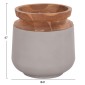 ΔΙΑΚΟΣΜΗΤΙΚΑ ΒΑΖΑ ΔΑΠΕΔΟΥ 2ΤΜΧ LINTER HM21140.03 FIBER CEMENT ΓΚΡΙ-ΞΥΛΟ ΤΕΑΚ 47Υ & 60Υεκ
