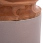 ΔΙΑΚΟΣΜΗΤΙΚΑ ΒΑΖΑ ΔΑΠΕΔΟΥ 2ΤΜΧ LINTER HM21140.04 FIBER CEMENT TAUPE-ΞΥΛΟ ΤΕΑΚ 47Υ & 60Υεκ