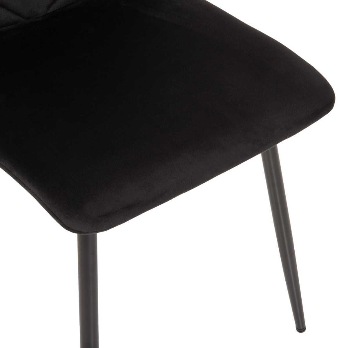 ΣΕΤ 5ΤΜΧ ΤΡΑΠΕΖΙ 42,5x50x92 cm & ΚΑΡΕΚΛΕΣ TETA ΣΕ ΜΑΥΡΟ ΧΡΩΜΑ HM11073