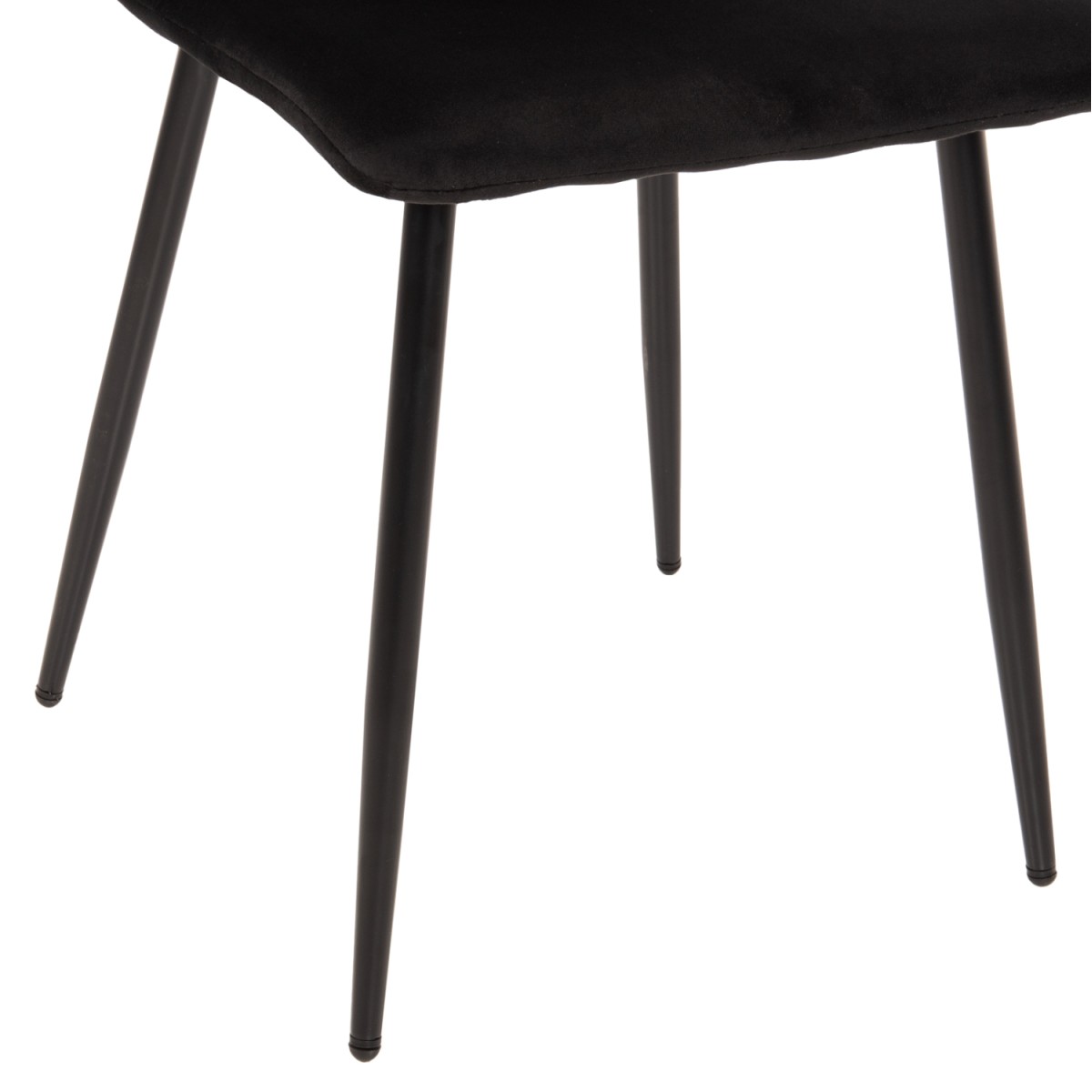 ΣΕΤ 5ΤΜΧ ΤΡΑΠΕΖΙ 42,5x50x92 cm & ΚΑΡΕΚΛΕΣ TETA ΣΕ ΜΑΥΡΟ ΧΡΩΜΑ HM11073
