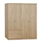 ΝΤΟΥΛΑΠΑ 4-ΦΥΛΛΗ ΜΕ 2 ΣΥΡΤΑΡΙΑ JENNA HM11351.02 ΜΕΛΑΜΙΝΗ ΣΕ SONAMA 160x42x181Υ