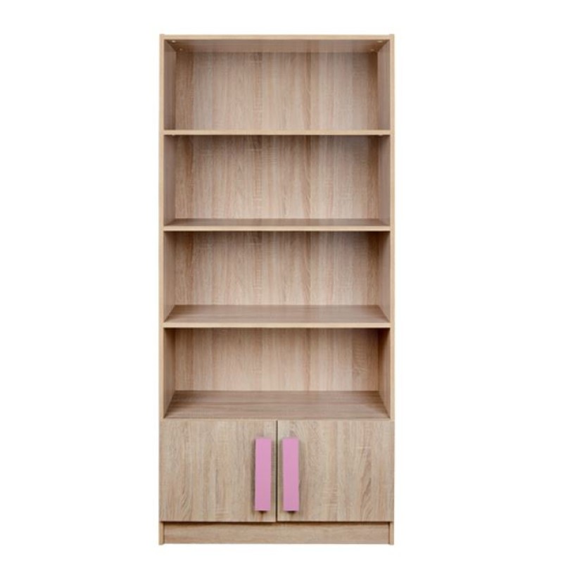 ΒΙΒΛΙΟΘΗΚΗ PLAYROOM SONAMA-ΡΟΖ HM10146.03 80X35X180εκ.
