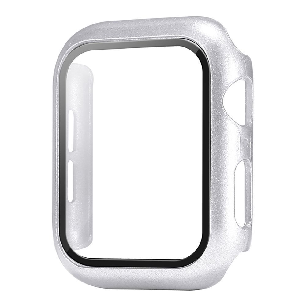 Θήκη Προστασία PC + Tempered Glass Sonique για Apple Watch Apple Watch 4/5/6/SE/SE 2/SE 3 44mm Ασημί