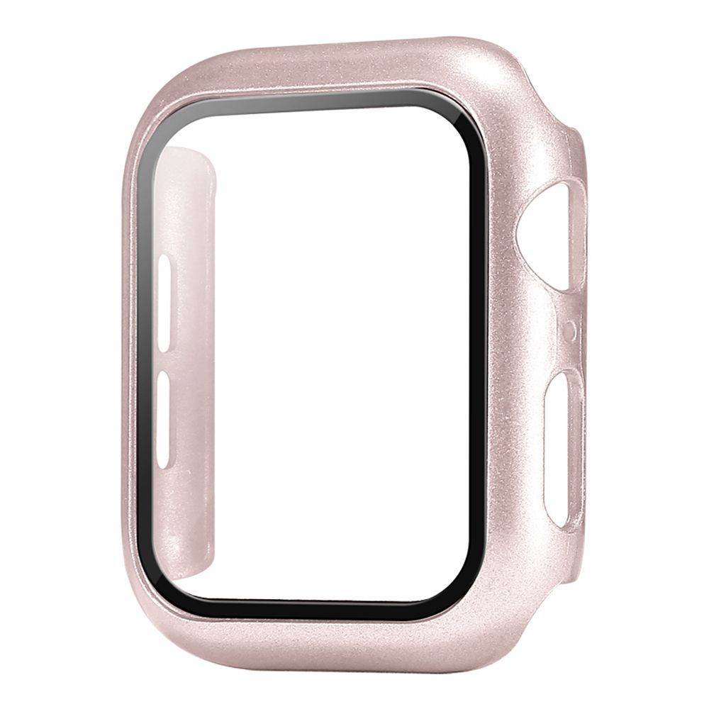 Θήκη Προστασία PC + Tempered Glass Sonique για Apple Watch Apple Watch 4/5/6/SE/SE 2/SE 3 44mm Ροζ Χρυσό