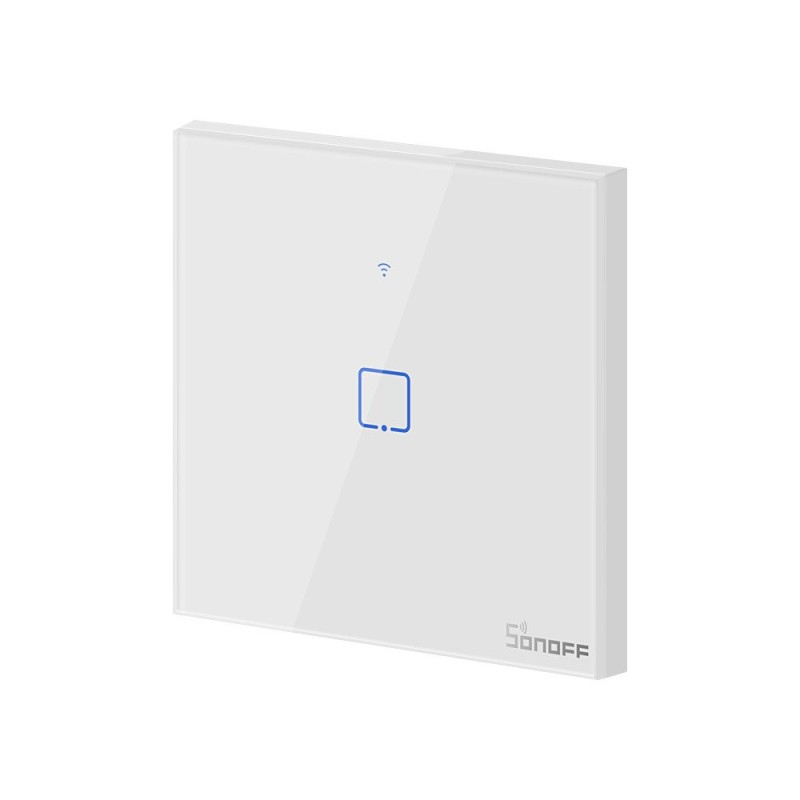 Sonoff Έξυπνος Διακόπτης WiFi & RF 433 T1 EU TX (1 κανάλι) (Λευκό)