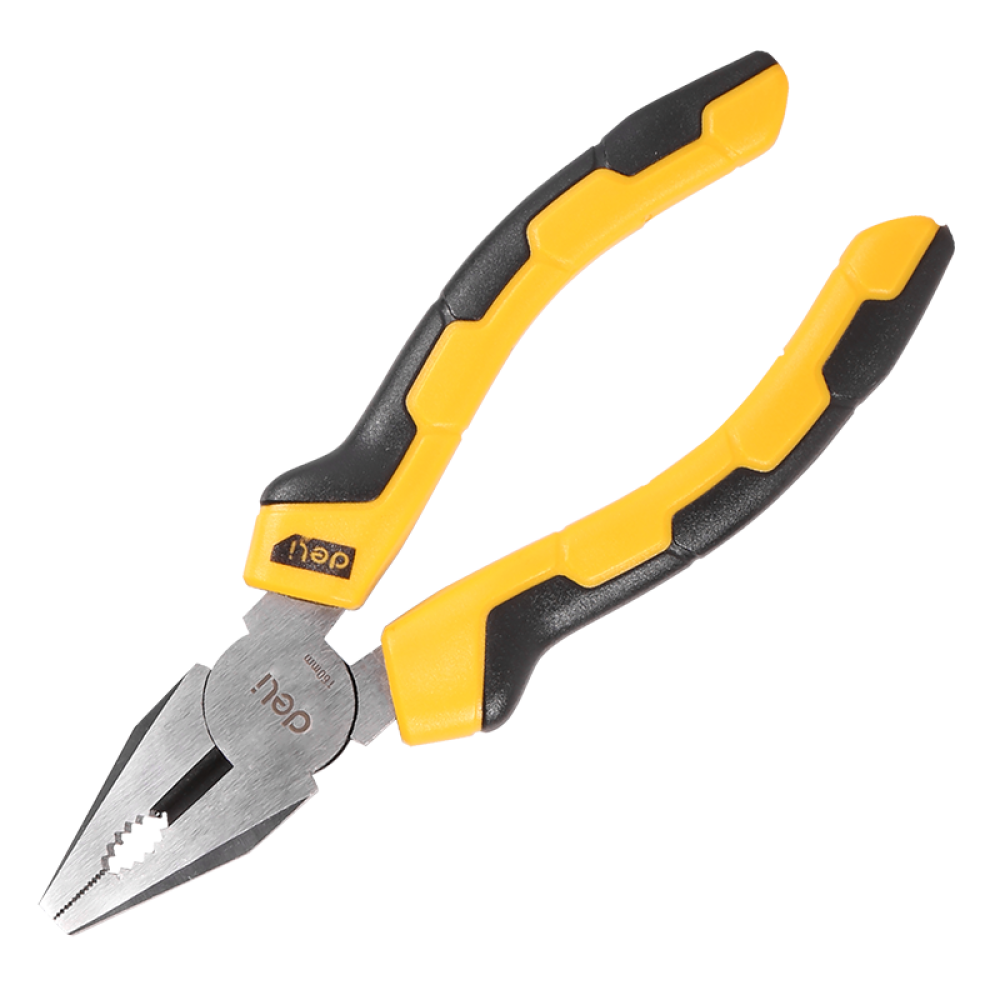 Combination pliers 6" Deli Tools EDL2006 (yellow)