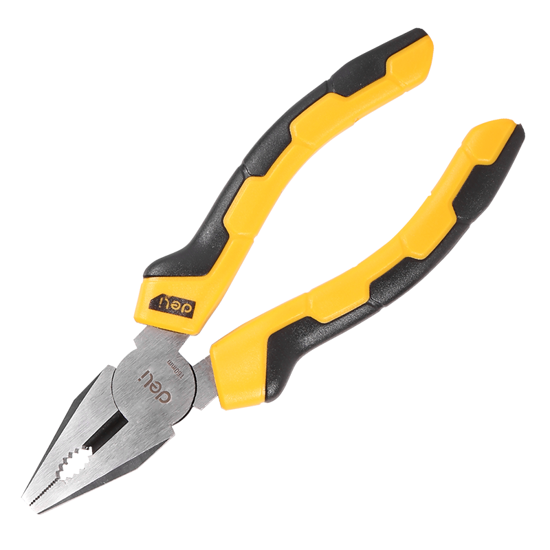 Combination pliers 6" Deli Tools EDL2006 (yellow)