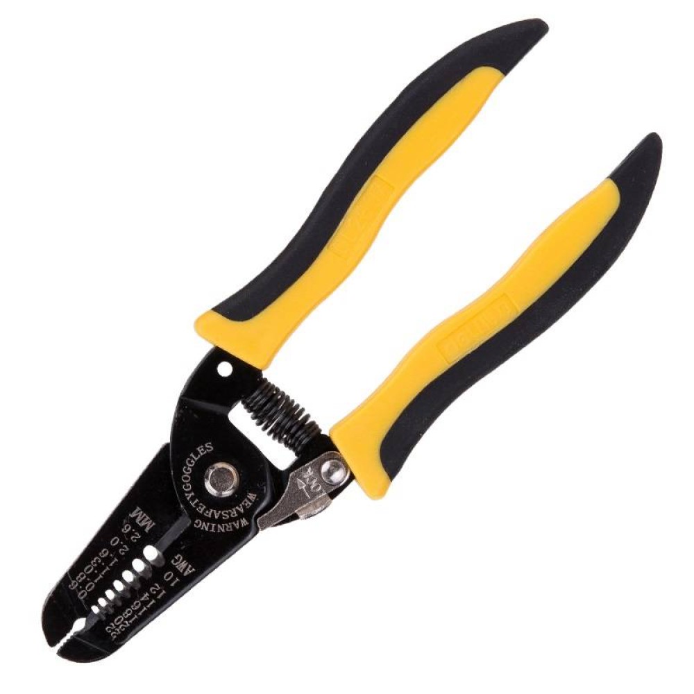 Wire Stripper 0.6-2.6mm Deli Tools EDL2607 (black&yellow)