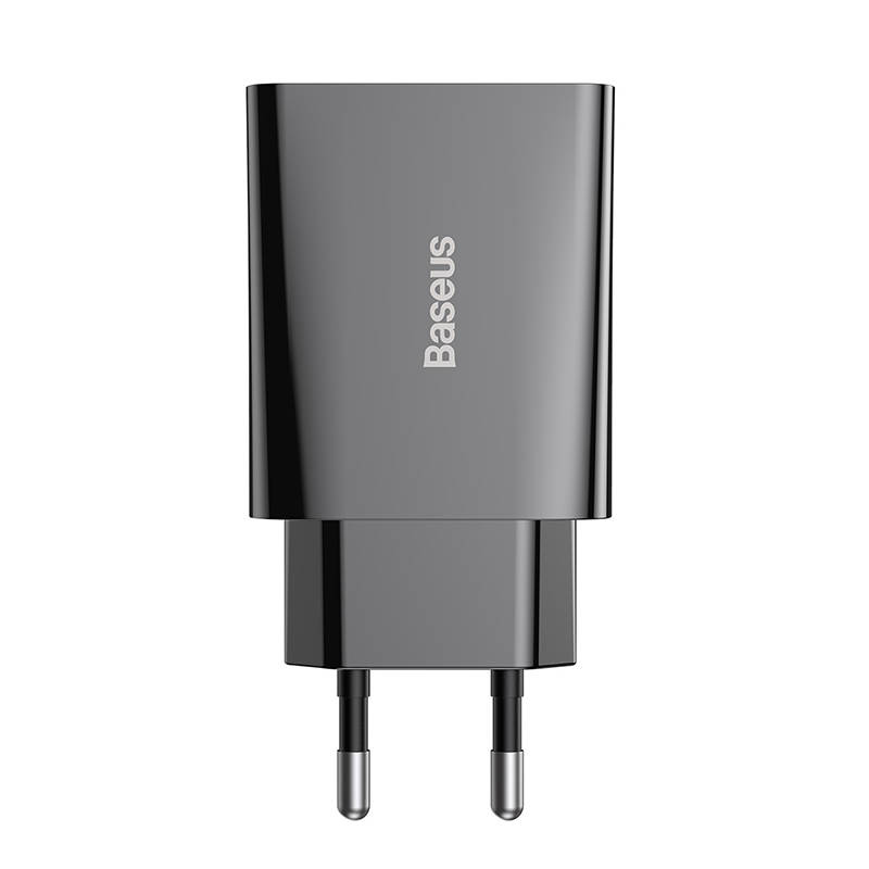 Baseus Φορτιστής Speed Mini USB-C, PD, 3A, 20W (Μαύρο)