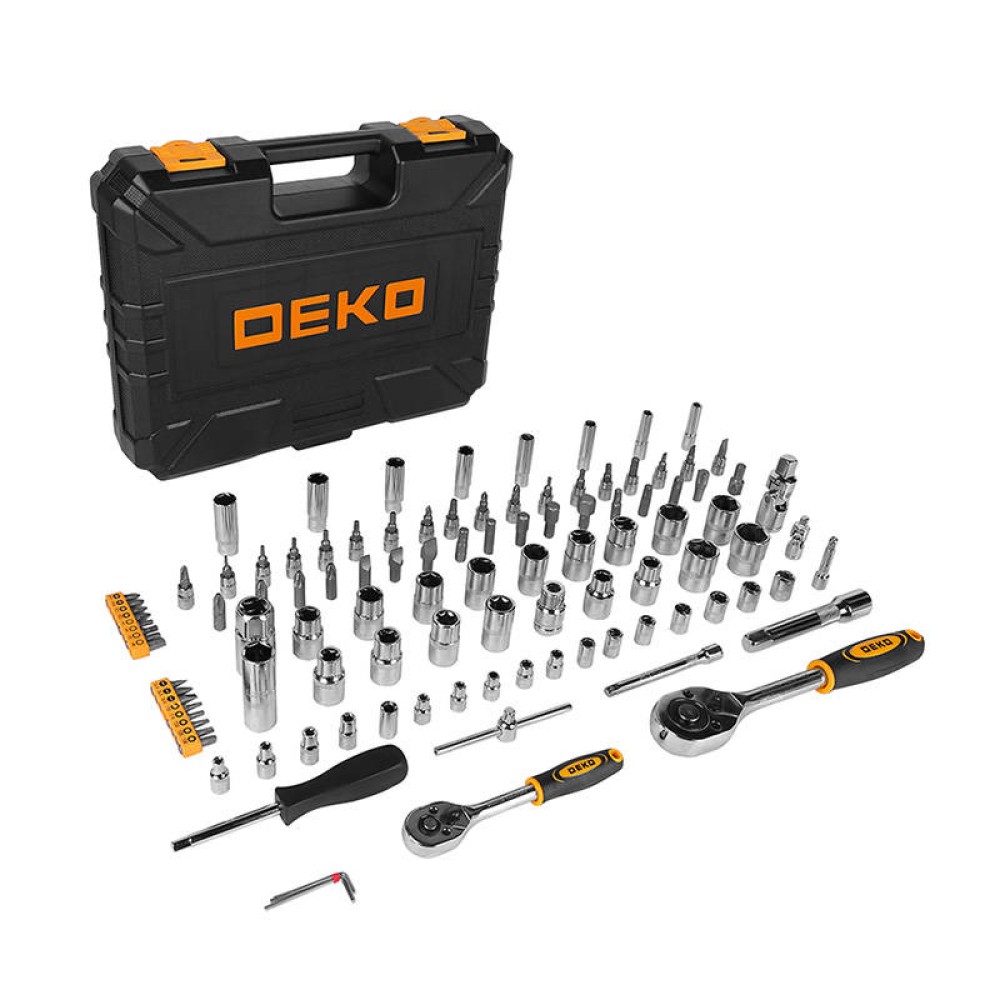Hand Tool Set Deko Tools  DKAT108, 108 pieces