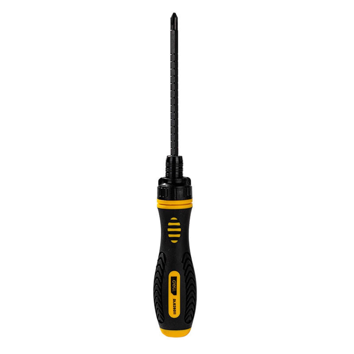 Ratchet screwdriver Deli Tools EDL626011, 6/PH2x180mm