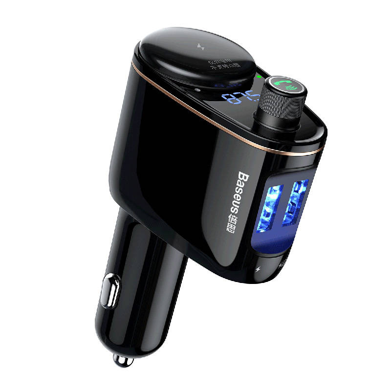 Baseus Transmitter Αυτοκινήτου MP3 Bluetooth S-06 OS (Μαύρο)