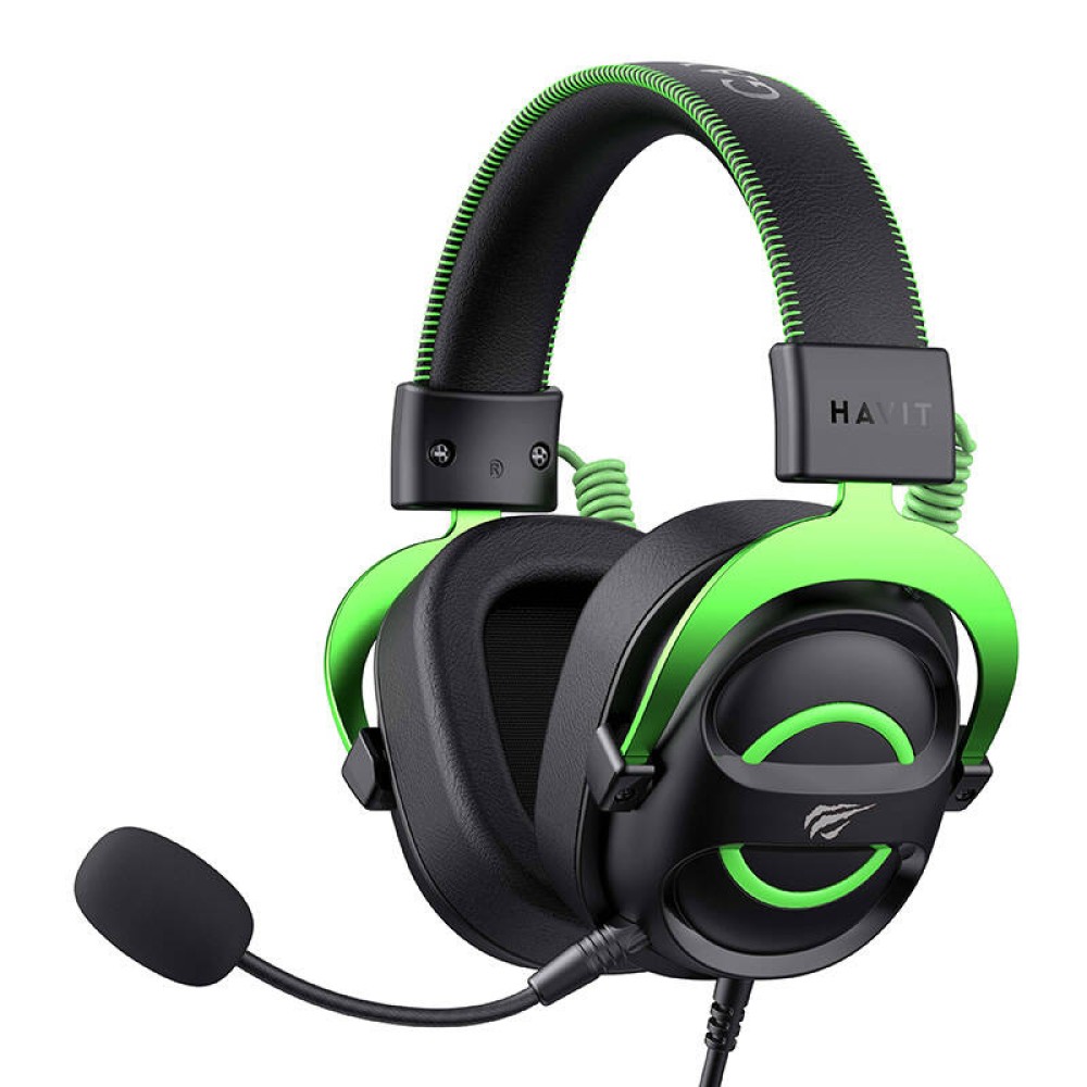 Słuchawki gamingowe Havit H2002E (Black-Green)