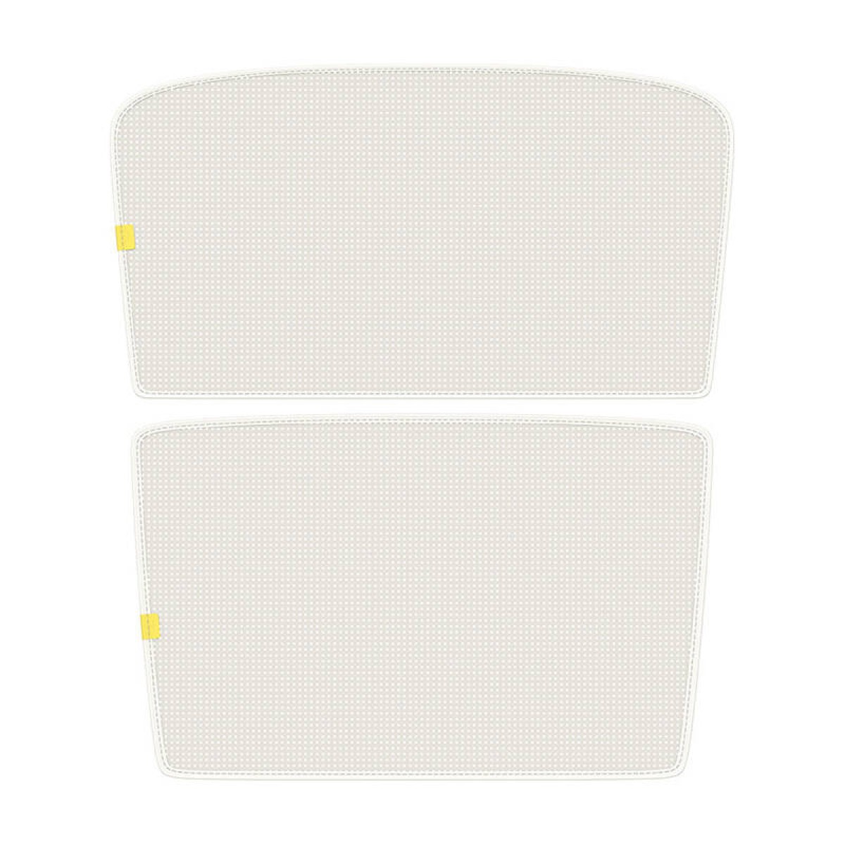 Car Skylight Sunshade Double Layer Version Baseus T-Space for Tesla Model 3  (white)
