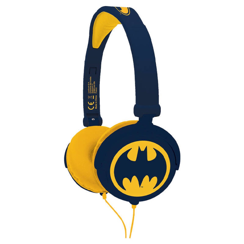 Foldable Headphones Batman Lexibook